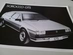 1983 Volkswagen Scirocco 2 GTS brochure Nederlands izgst, Ophalen of Verzenden, Zo goed als nieuw, Volkswagen