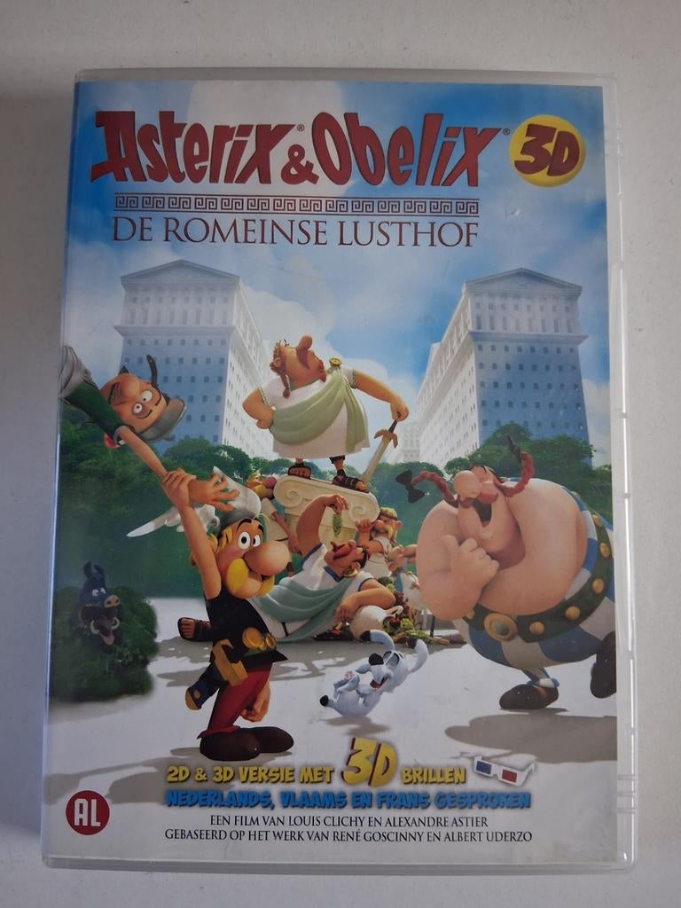 Asterix & Obelix de Romeinse Lusthof, Cd's en Dvd's, Dvd's | Tekenfilms en Animatie, Vanaf 12 jaar, Ophalen of Verzenden, Zo goed als nieuw