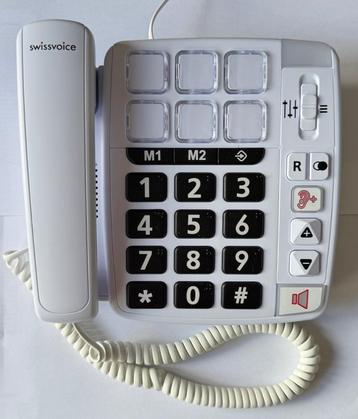 SwissVoice Seniorentelefoon beschikbaar voor biedingen