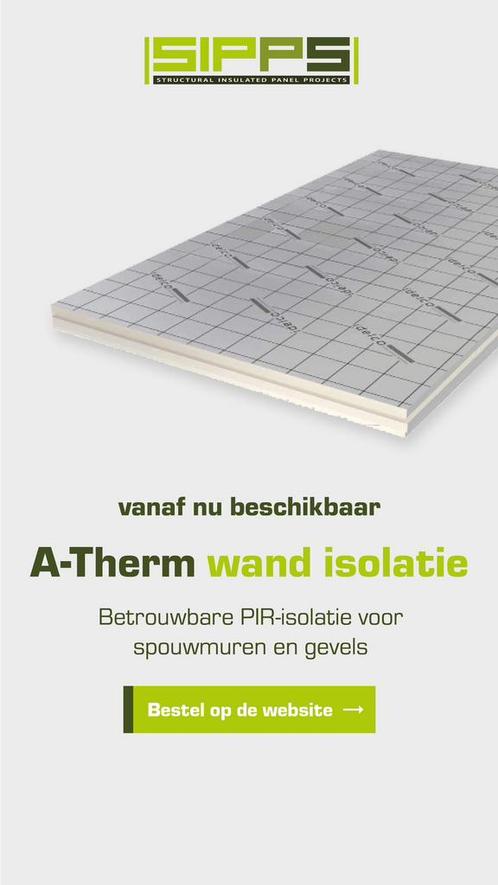Pir isolatie, Doe-het-zelf en Verbouw, Isolatie en Afdichting, Nieuw, Hardschuim (Pir), 4 tot 8 cm, Ophalen