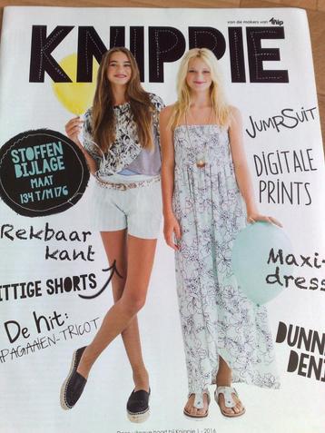 Knippie special bijlage nr. 1 / 2016 , patronen maat 134-176 beschikbaar voor biedingen