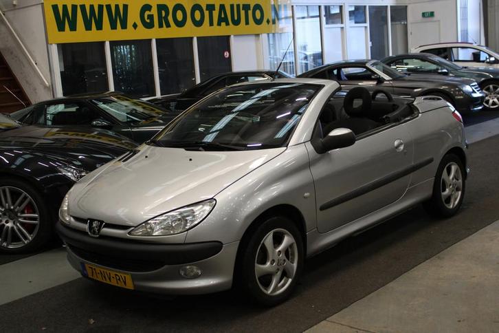Peugeot 206 CC 1.6-16V Airco, Stuurbekrachtiging (bj 2001), Auto's, Peugeot, Bedrijf, Te koop, Airbags, Airconditioning, Boordcomputer