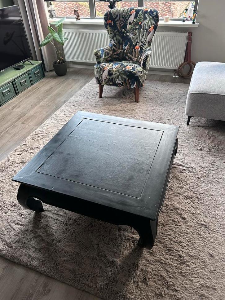 Gratis Opium Tafel - 100x100 cm, Huis en Inrichting, Tafels | Salontafels, Gebruikt, Minder dan 50 cm, 50 tot 100 cm, Vierkant
