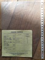 Jaguar / Daimler Prijslijst - 1974, Ophalen of Verzenden, Zo goed als nieuw, Jaguar/ daimler