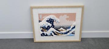 LEGO Art Hokusai De Grote Golf 3D wanddecoratie  beschikbaar voor biedingen