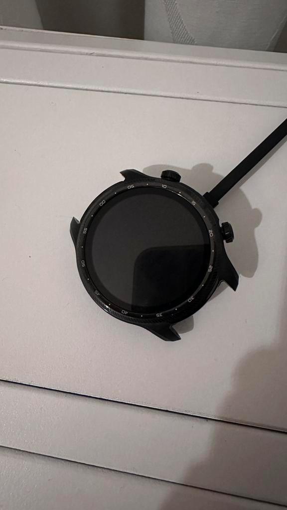 TicWatch Pro 3 Ultra (P603), Sieraden, Tassen en Uiterlijk, Smartwatches, Zo goed als nieuw, Android, Zwart, GPS, Ophalen of Verzenden