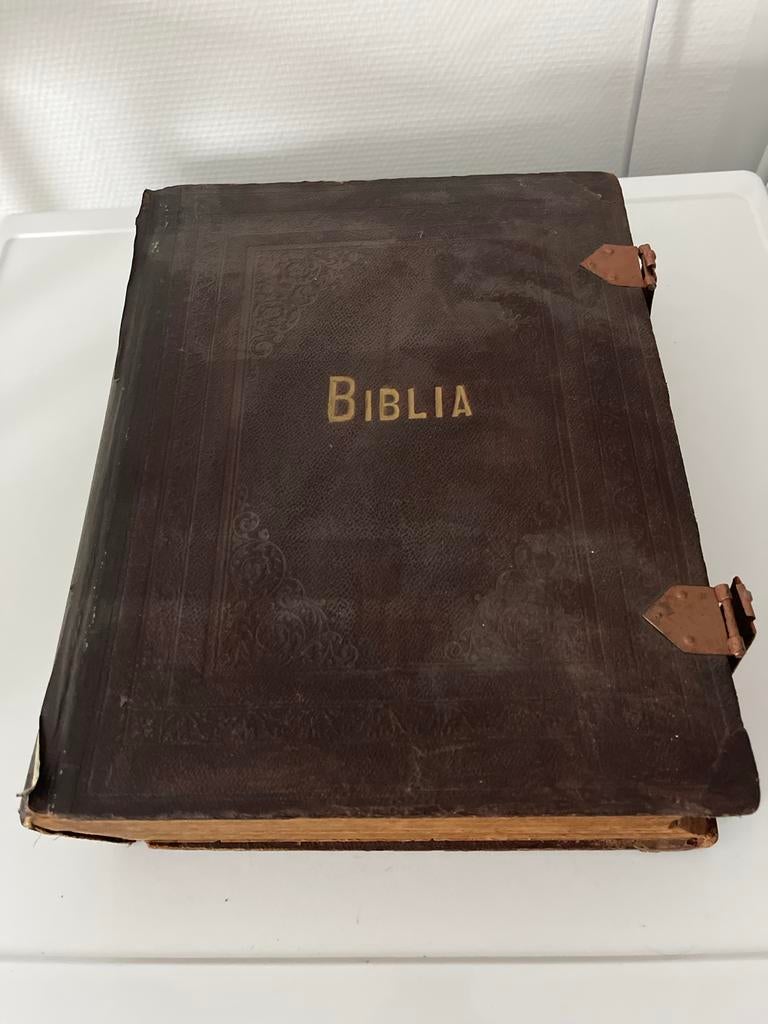 Zeer oude Bijbel - Biblia, Ophalen of Verzenden