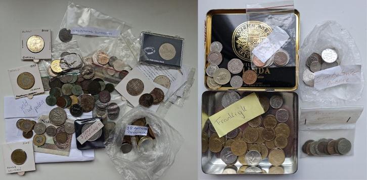 Buitenlandse munten + penningen, Postzegels en Munten, Munten | Europa | Niet-Euromunten, Setje, Overige landen, Verzenden