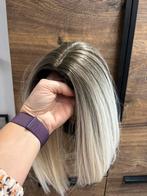Lace wig bob, Ophalen of Verzenden, Zo goed als nieuw, Pruik of Haarverlenging