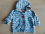Capuchon vest blauw gestreept maat 56 H&M vestje, Kinderen en Baby's, Babykleding | Maat 56, Truitje of Vestje, H&M, Ophalen of Verzenden
