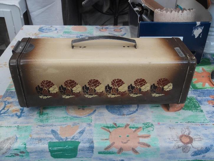 Peperkoekdoos/ bewaardoos ontbijtkoek/ Brabantia, Antiek en Kunst, Antiek | Keukenbenodigdheden, Ophalen of Verzenden