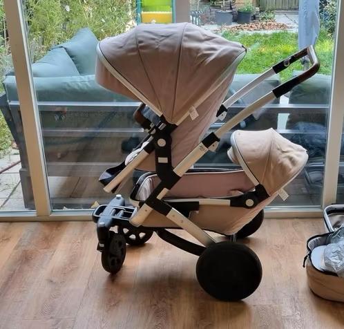 Joolz Geo 2 duo / twin Beige!, Kinderen en Baby's, Kinderwagens en Combinaties, Zo goed als nieuw, Overige merken, Ophalen