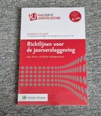 Wolters Kluwer - Richtlijnen voor de jaarverslaggevin voor, Verzenden, Nieuw, Wolters Kluwer