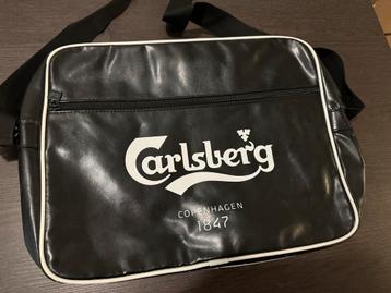 Carlsberg original black shoulder bag beschikbaar voor biedingen