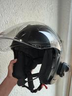 Scorpion exo-230 met sena intercom zgan jet helm, Overige merken, M, Jethelm, Ophalen of Verzenden