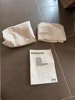 Ikea Bergmund barstoel hoezen Hallarp Beige nieuw 2 stuks!, Huis en Inrichting, Stoelen, Twee, Overige kleuren, Nieuw, Ophalen of Verzenden