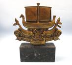 Brons schip Primus Inter Pares  Vikingschip, Antiek en Kunst, Ophalen of Verzenden, Brons