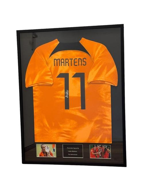 Lieke Martens Nederland 22/23 gesigneerd ingelijst shirt, Verzamelen, Sportartikelen en Voetbal, Nieuw, Shirt, Overige binnenlandse clubs