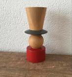 Houten Kandelaar Kinta vintage, Gebruikt, Bruin, Ophalen of Verzenden, Hout