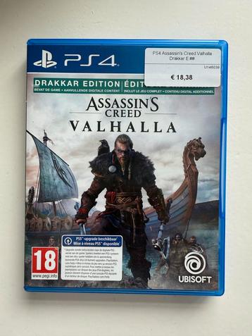 Assassin's Creed Valhalla - PS4 Drakkar Edition beschikbaar voor biedingen
