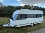 Hobby 460 LU 2016 zeer compleet, Caravans en Kamperen, Caravans, Rondzit, Hobby, Bedrijf, 80 kg