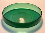 Groene schaal 26 cm á la Industiele Serie Leerdam 1961, Ophalen of Verzenden, Zo goed als nieuw, Rond