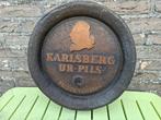 Reclamebord Karlsberg Urpils tondeksel, Ophalen of Verzenden, Nieuw, Reclamebord, Plaat of Schild, Overige merken