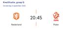 Tickets Nederland - Polen WK-kwalificatie 4 september, Losse kaart, Twee personen, September, Nederlands elftal