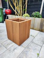 Houten Plantenbak van mooie ayous planken, Ophalen, Minder dan 60 cm, Nieuw, Tuin