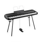 Korg SP-280 BK inclusief standaard DIRECT LEVERBAAR VOORRAAD, Muziek en Instrumenten, Keyboards, Nieuw, 88 toetsen, Korg, Aanslaggevoelig