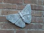 Vlinder wanddecoratie betonnen beeld tuinbeeld beton, Tuin en Terras, Ophalen of Verzenden, Nieuw
