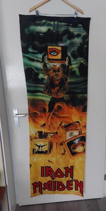 Iron Maiden Holy Smoke 1990 Banner beschikbaar voor biedingen