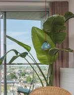 Design Hanglamp, Huis en Inrichting, Lampen | Hanglampen, Ophalen of Verzenden, Zo goed als nieuw, Glas, Minder dan 50 cm