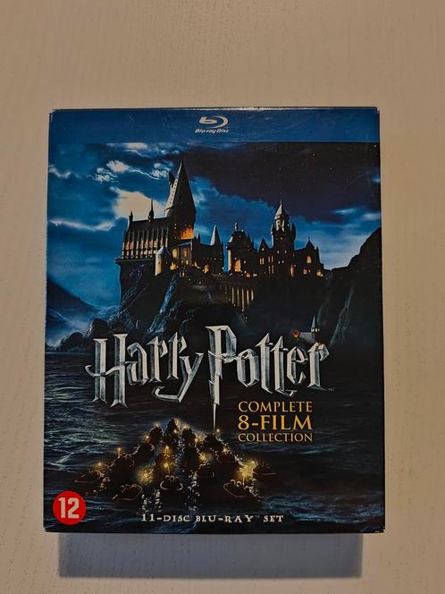 Harry Potter Complete 8-Film Collectie Blu-ray, Cd's en Dvd's, Blu-ray, Gebruikt, Science Fiction en Fantasy, Boxset, Ophalen of Verzenden