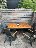 Garden Impressions Tuinset - 4 persoons, Ophalen, 4 zitplaatsen, Eettafel, Aluminium