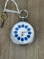Zilveren zakhorloge, Antiek en Kunst, Antiek | Goud en Zilver, Verzenden