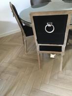 Eicholtz eetkamerstoelen 4, Ophalen of Verzenden, Zo goed als nieuw, 75 m² of meer, Laminaat