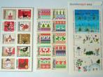 frankeergeldig 10x Decemberzegel Blok vel postzegel blokje, Ophalen of Verzenden, Na 1940, Postfris