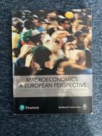 Macroeconomics: an European perspective, Ophalen of Verzenden, Zo goed als nieuw, WO, Pearson