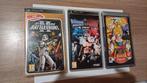 3x CIB PSP games: Star Wars, Dragonball Z, Smackdown Raw, Vechten, 1 speler, Ophalen of Verzenden, Zo goed als nieuw