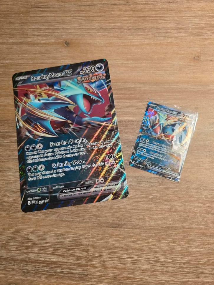 Roaring Moon ex pokemon kaarten set, Hobby en Vrije tijd, Verzamelkaartspellen | Pokémon, Meerdere kaarten, Ophalen of Verzenden