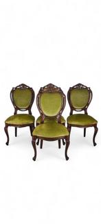 Barok eetkamerstoelen mahonie hout, Huis en Inrichting, Stoelen, Ophalen, Gebruikt, Bruin, M