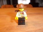 Lego Adventurers minifiguur Johnny Thunder adv041, Ophalen of Verzenden, Gebruikt, Losse stenen, Lego