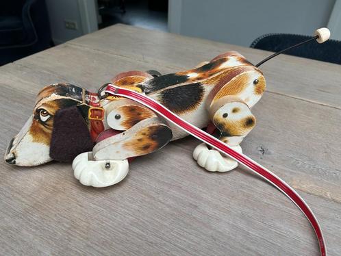 Fisher Price Vintage Trekhond Snoopy - jaren 60, Kinderen en Baby's, Speelgoed | Fisher-Price, Gebruikt, Duw- of Trekspeelgoed