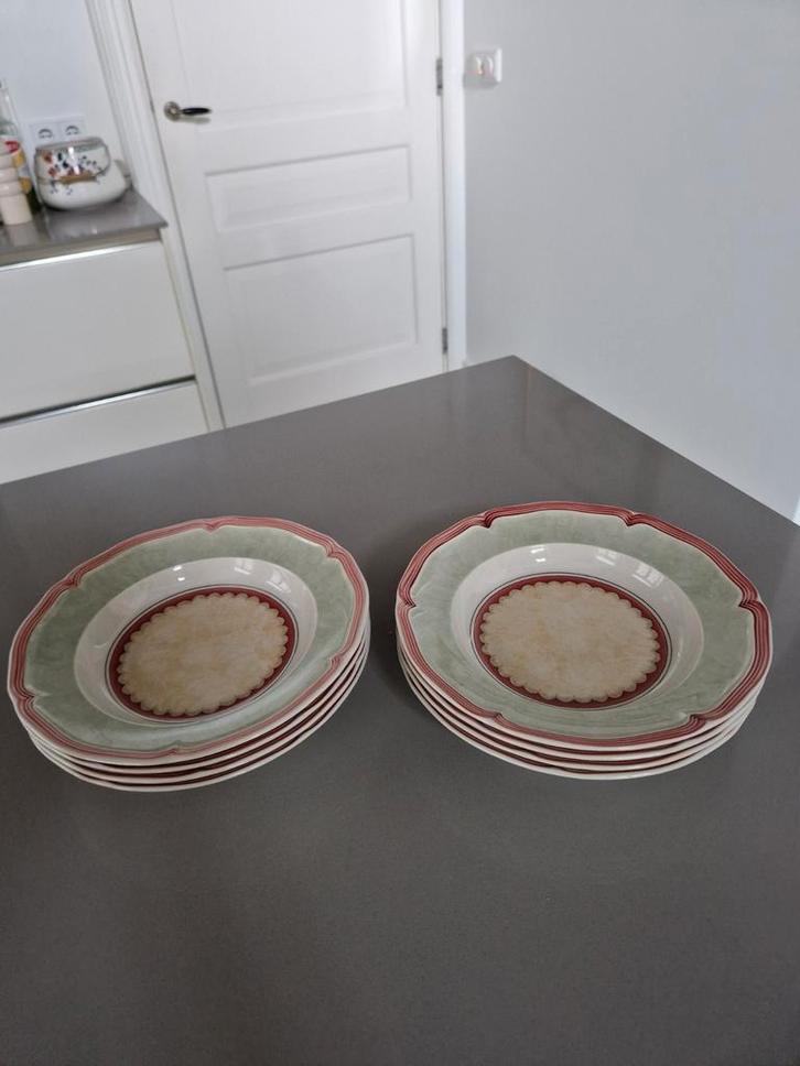 4 diepe borden Villeroy en Boch Alsace Auberge NIEUW, Huis en Inrichting, Keuken | Servies, Nieuw, Bord(en), Overige stijlen, Porselein