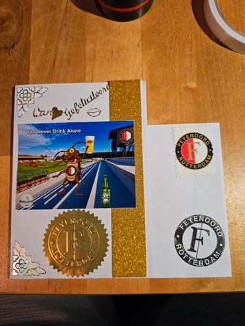 Feyenoord Kakerlak Kaart - Per Stuk beschikbaar voor biedingen