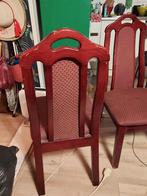 7 eetkamerstoelen, Ophalen, Gebruikt
