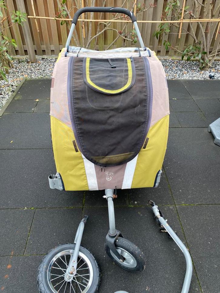 Doggyride novel honden fietskar en wandelwagen, Dieren en Toebehoren, Honden-accessoires, Zo goed als nieuw, Ophalen