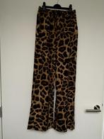 Broek losse pasvorm trendy casual luipaardprint, Bruin, Ophalen of Verzenden, Zo goed als nieuw, Maat 36 (S)