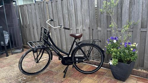 Zwarte SpiritOma fiets, Fietsen en Brommers, Fietsen | Dames | Omafietsen, Gebruikt, Ophalen